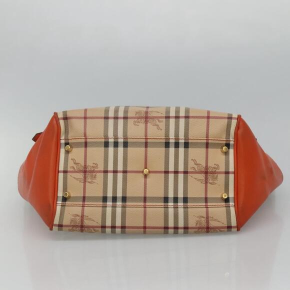 Burberry Nova Check Tote Bag Pvc Beige - Picture 5 of 16